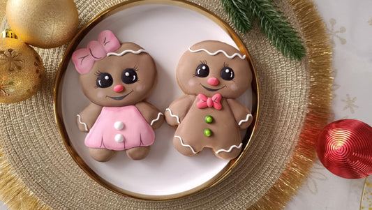 Sada vykrajovátek Perníček - Holka a kluk - obrys