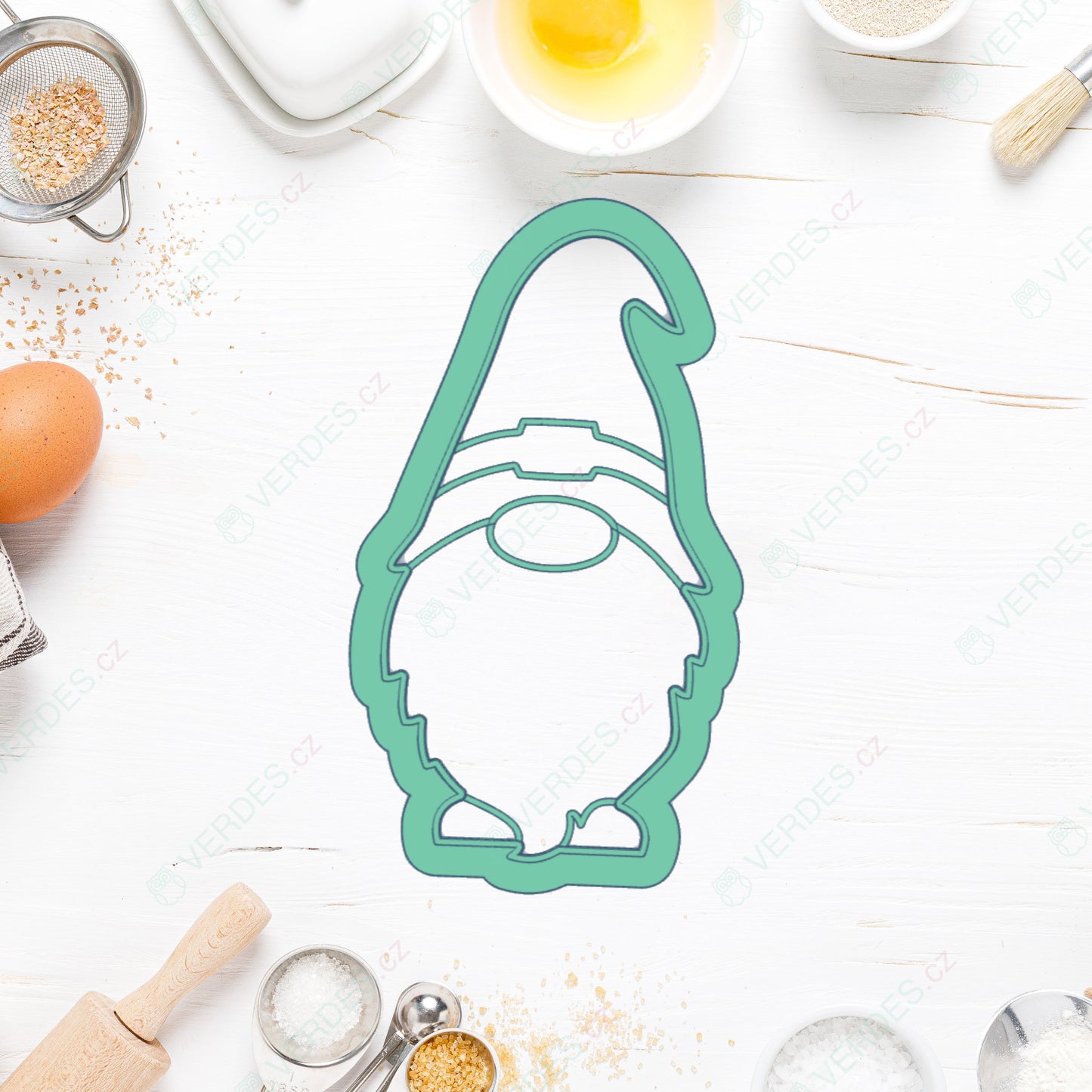 Dwarf cookie cutter without clip