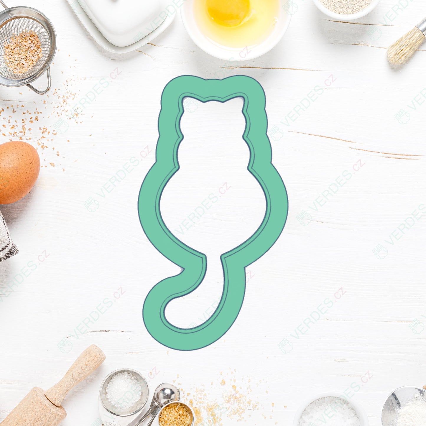 Cat cookie cutter