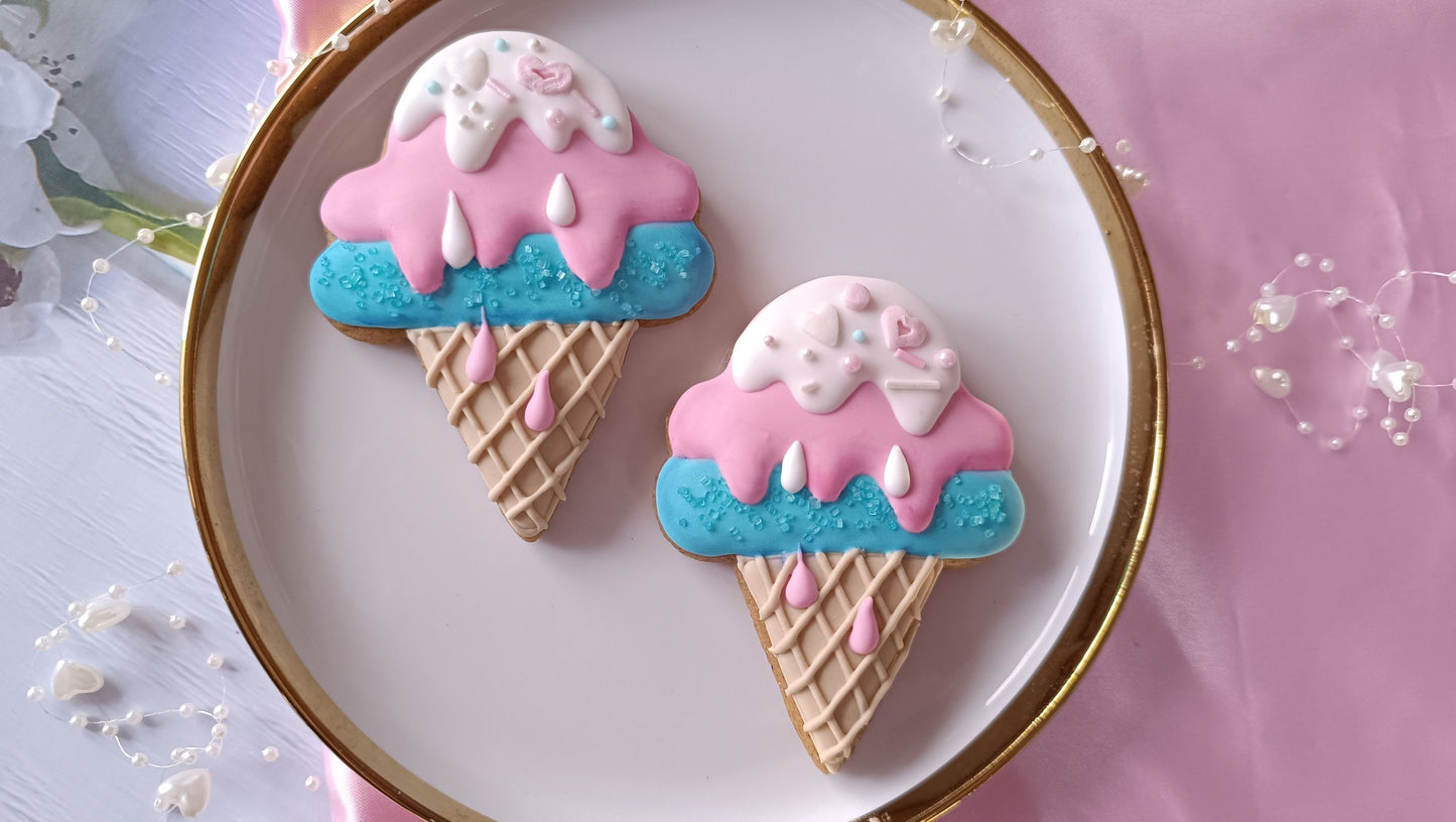 Cutter Italian ice cream