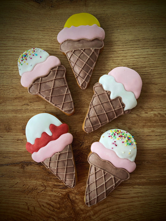Vykrajovátko Zmrzlina - dva kopečky