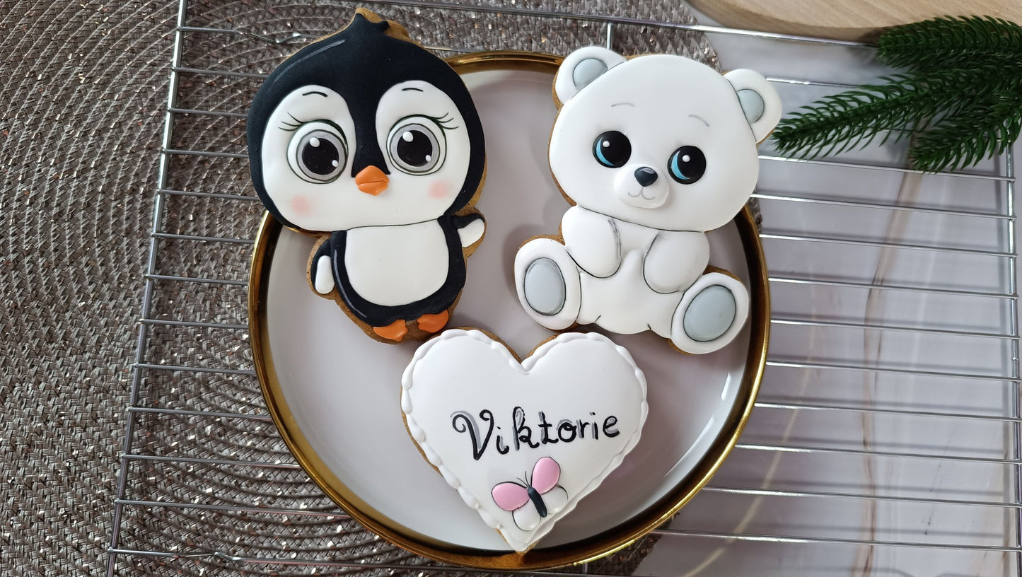 Sitting teddy bear cutter