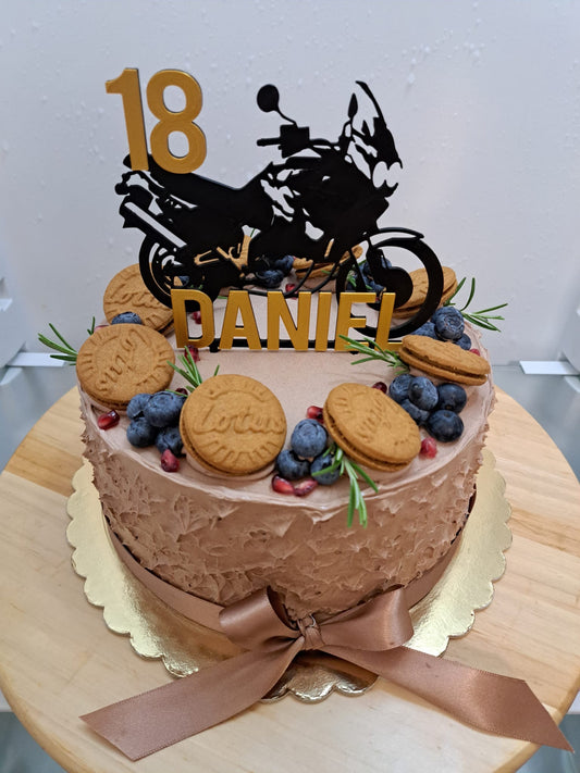 Zápich - Motorka se jménem a číslem na míru