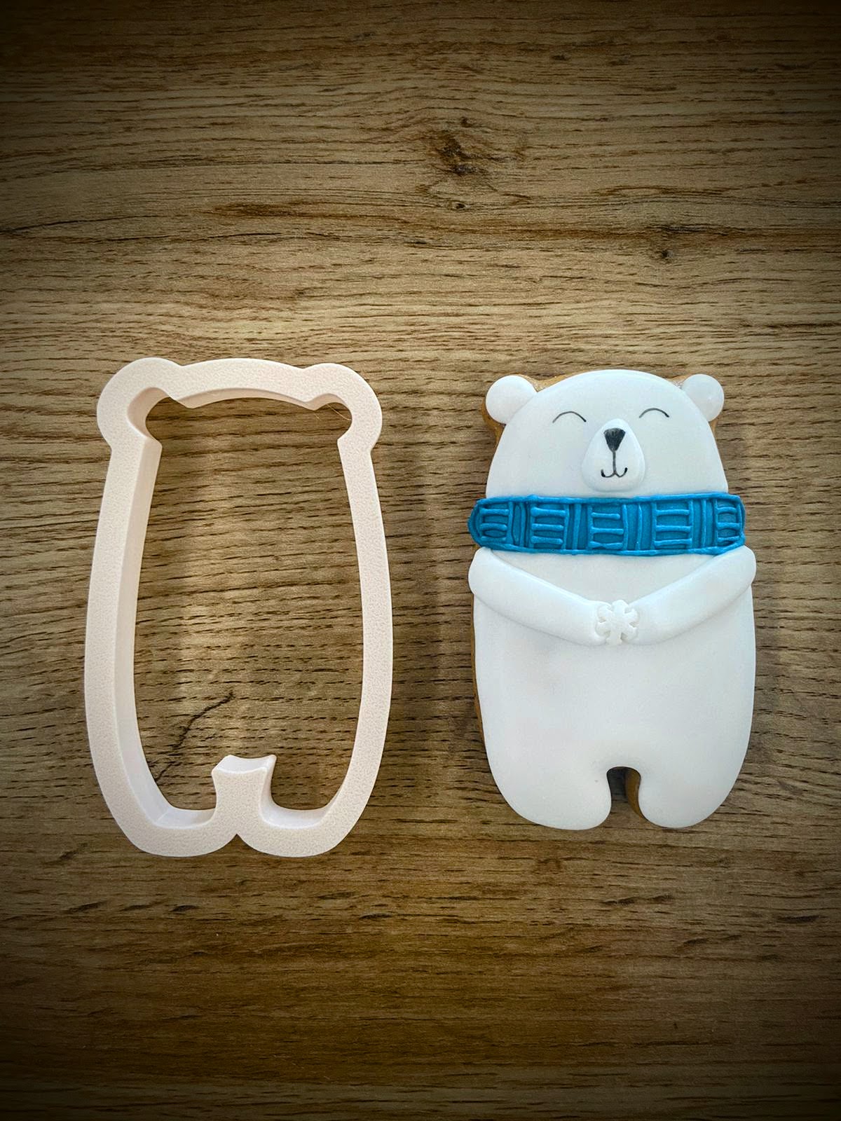 Snow Bear cookie cutter