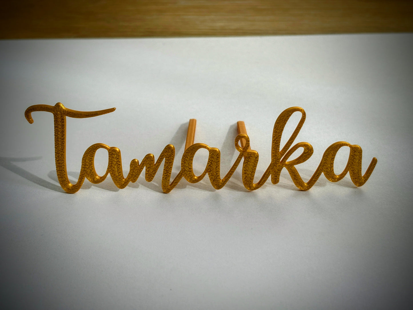 Engraving - Side engraving - Custom name in cursive script 2