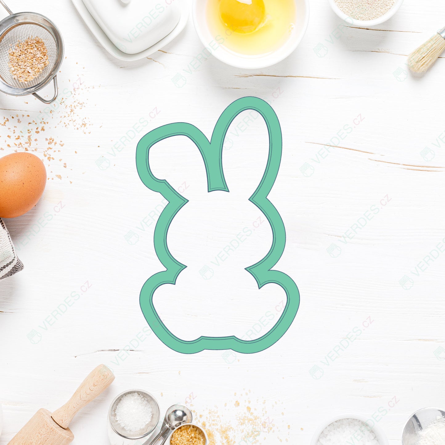 Cookie cutter Bunny 3