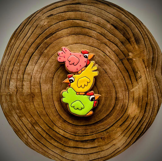 Vykrajovátko Tři slepičky