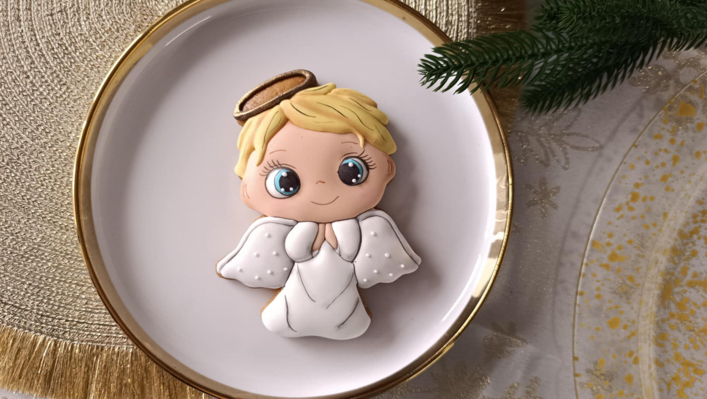 Angel 2 cookie cutter