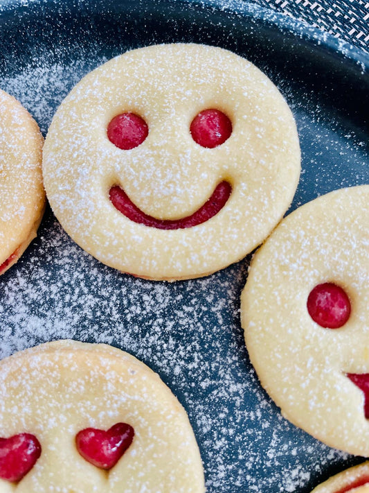 Vykrajovátko na linecké cukroví - Smajlík s úsměvem 1