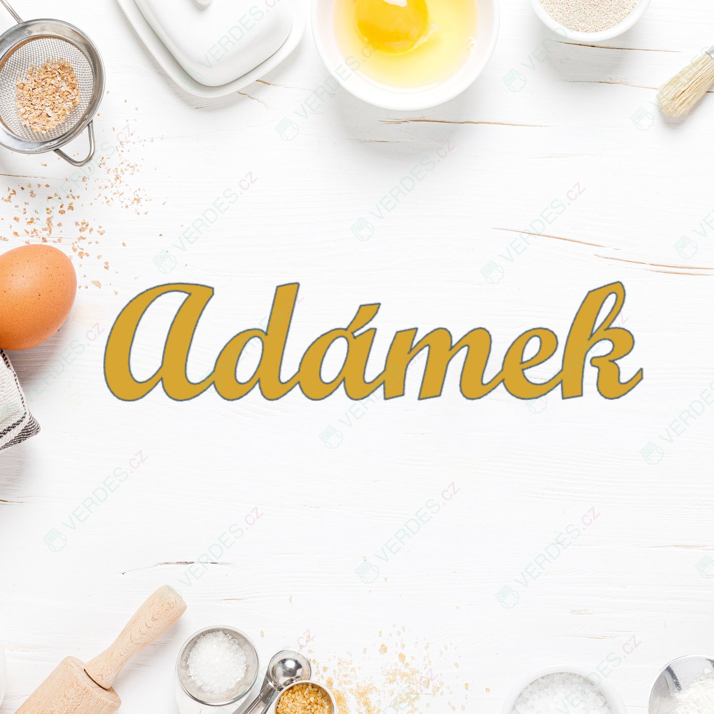 Engraving - Side engraving - Custom name in cursive script 1