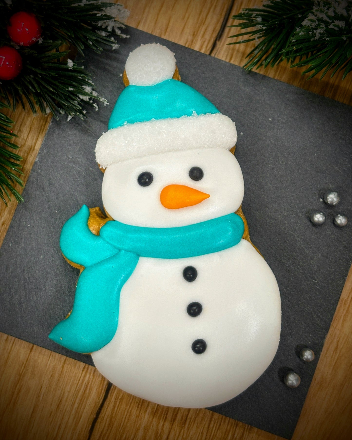 Snowman cookie cutter 1