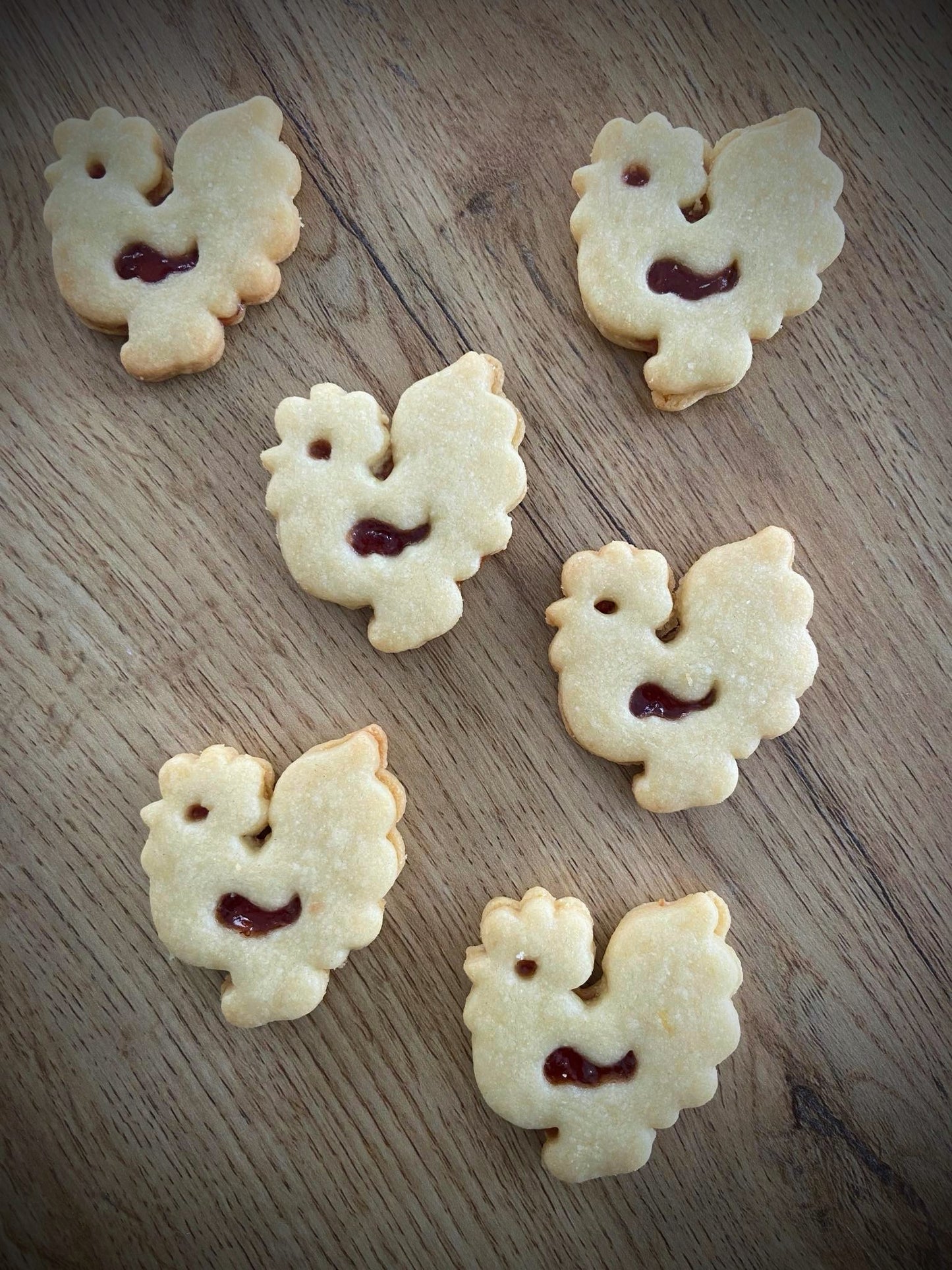 Cross-section cookie cutter - Rooster