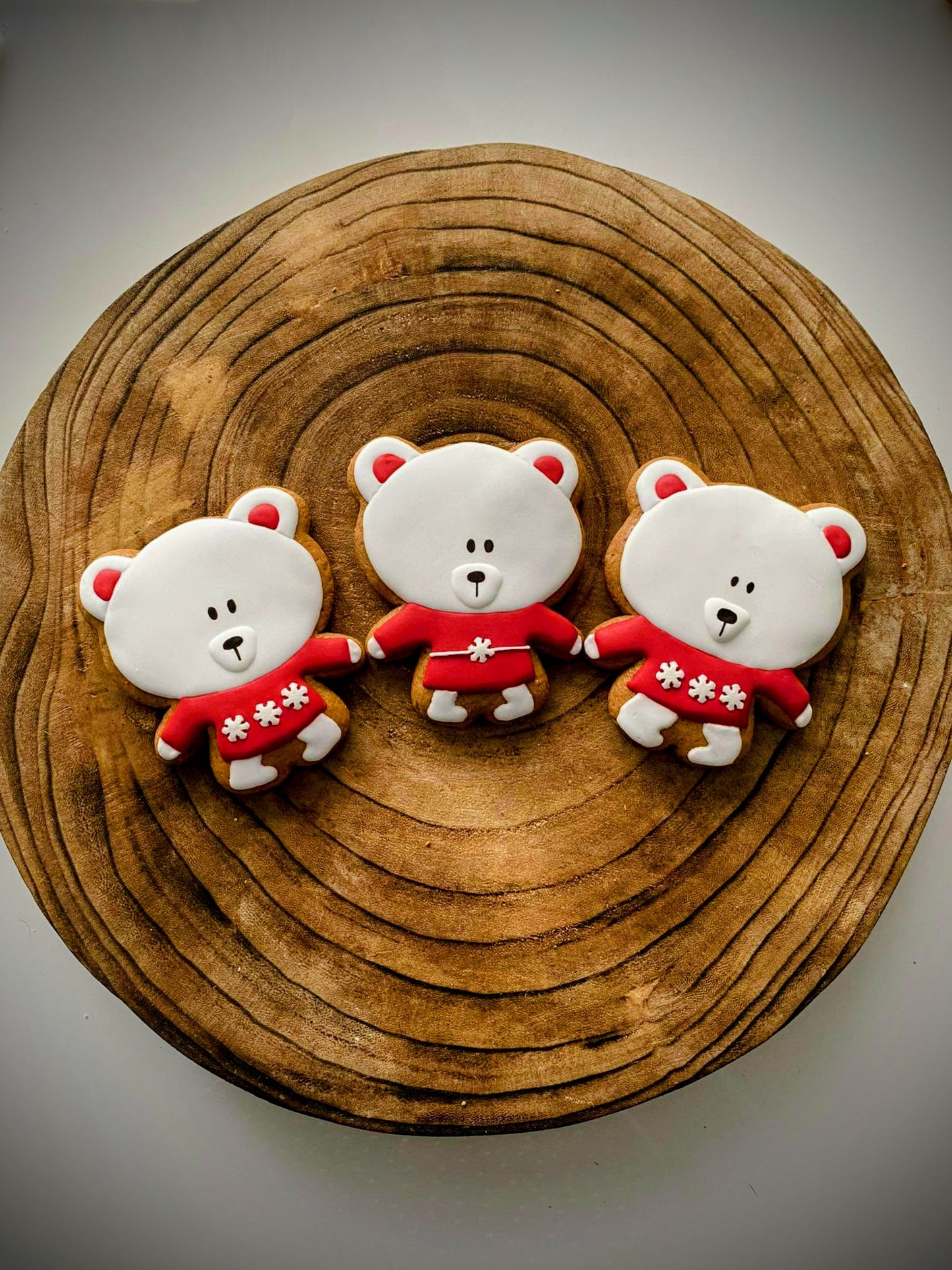 Cookie cutter Teddy bear outline