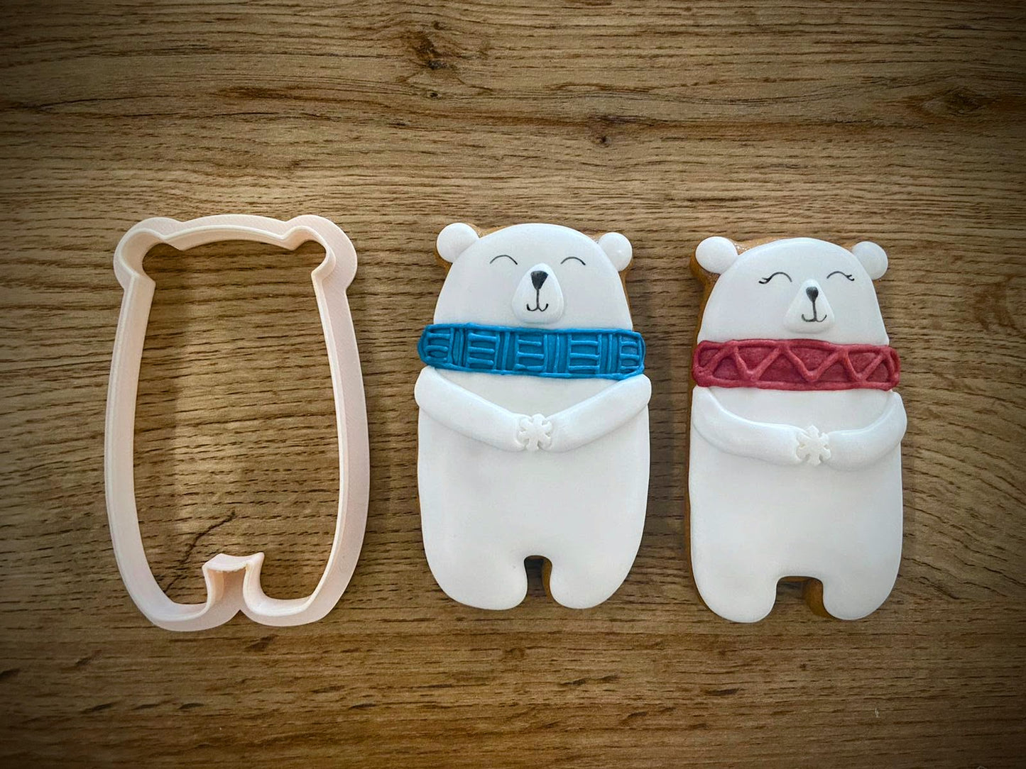 Snow Bear cookie cutter