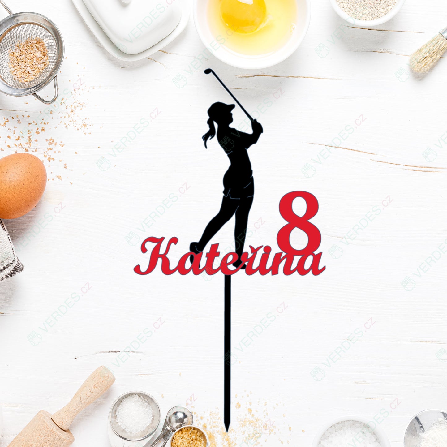 Kuchenstanze - Florballista mit individuellem Namen