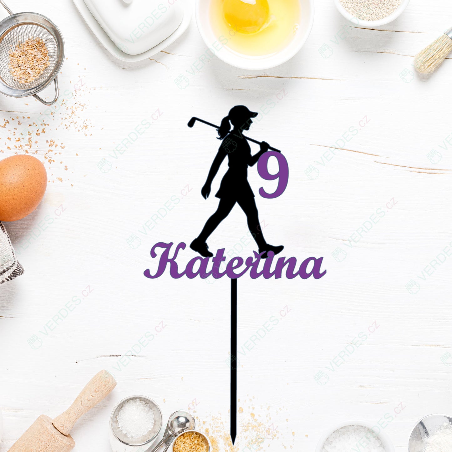 Kuchenstanze - Florballista mit individuellem Namen