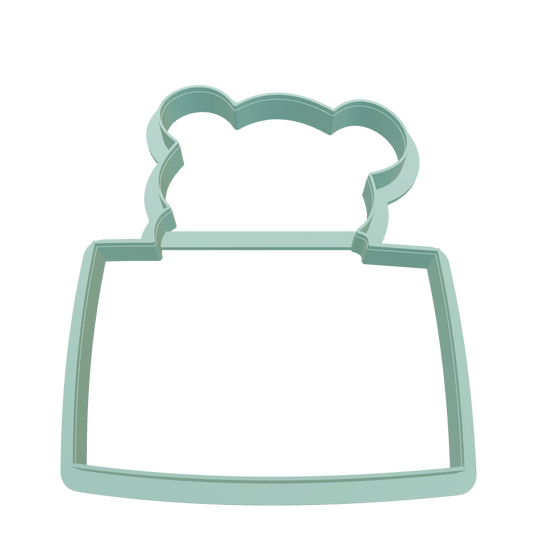 Vykrajovátko Medvídek s dopisem - obrys