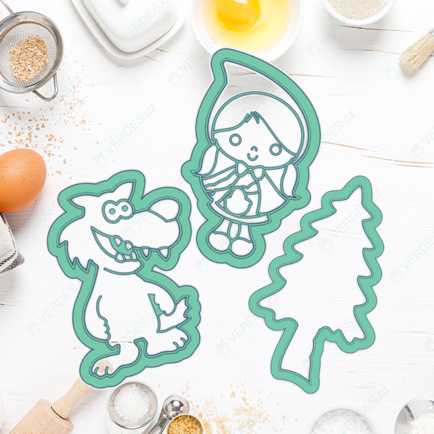 The Little Red Riding Hood cookie cutter