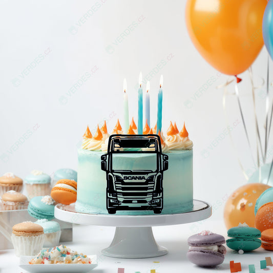 Zápich - Scania kamion - boční