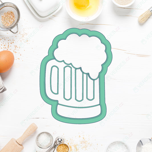 Vykrajovátko Točené pivo ve skle