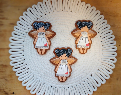 Angel cookie cutter