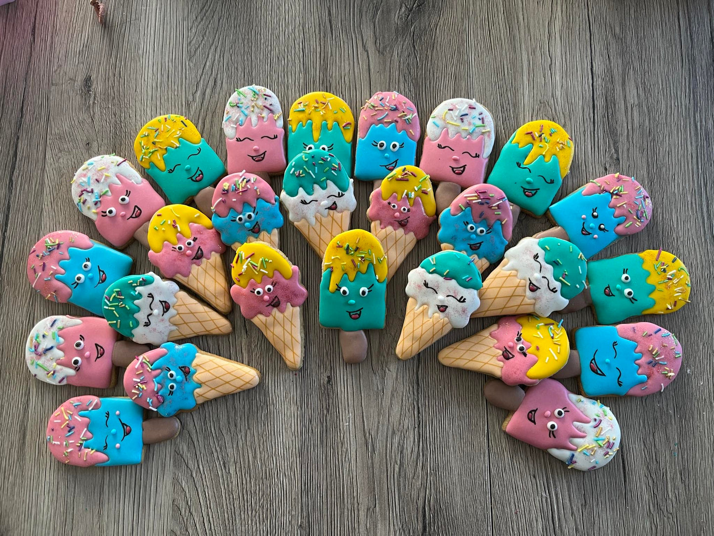 Комплект форми - сладолед