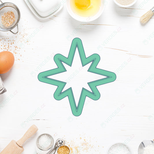 Christmas star cookie cutter