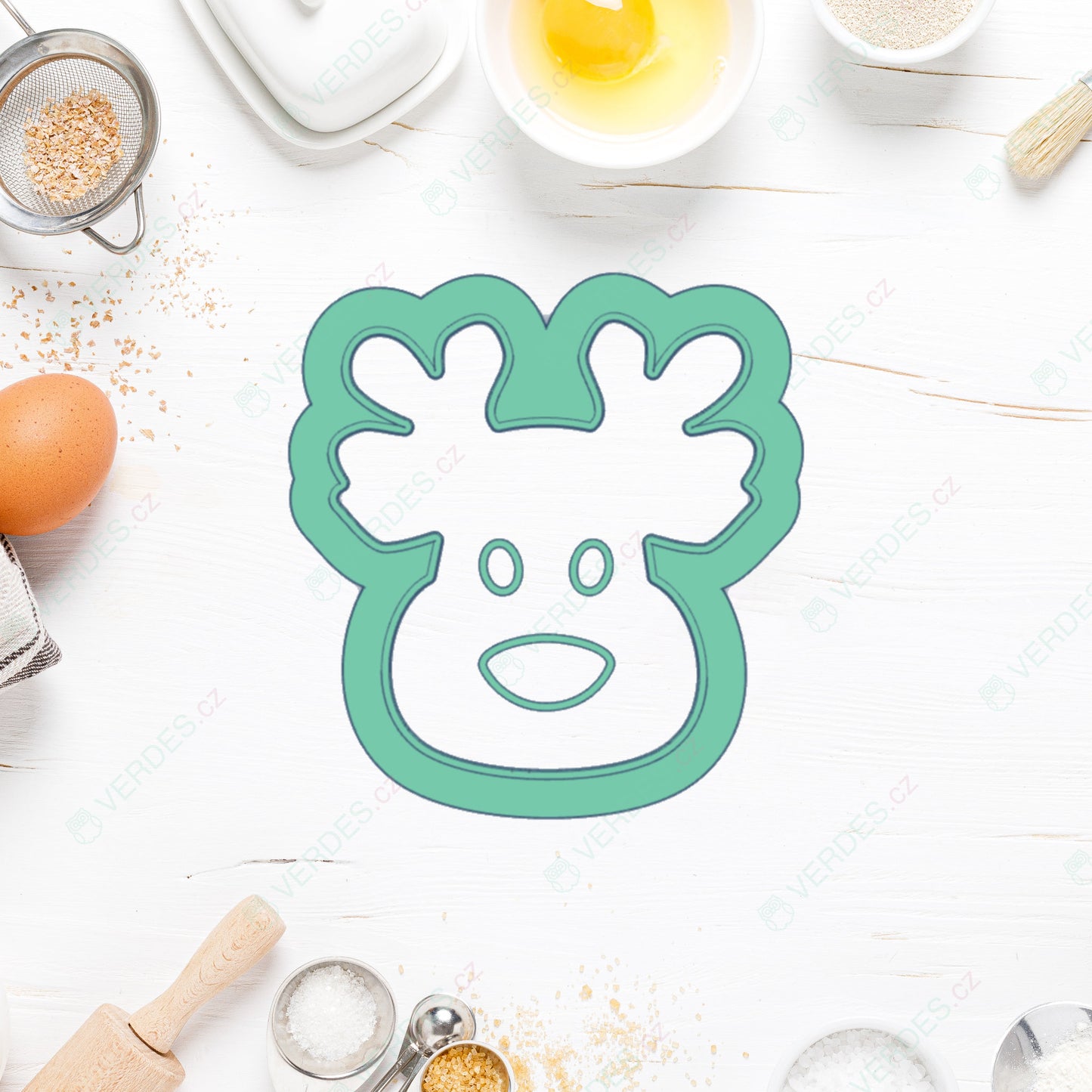 Cutter Reindeer head
