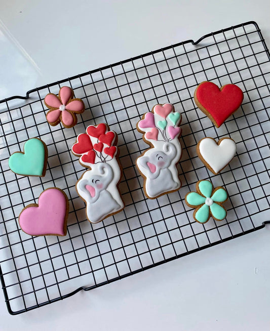 Vykrajovátko obrysové Sloník s balónky