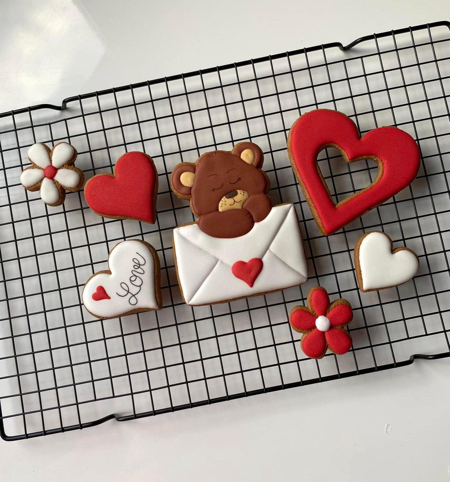 Vykrajovátko Medvídek s dopisem s detaily