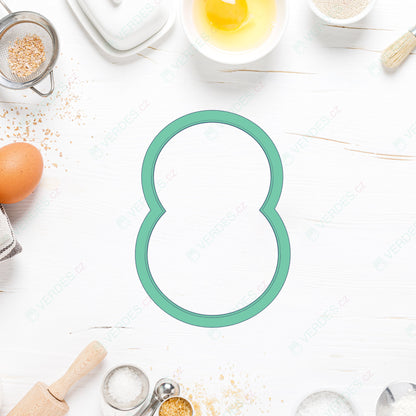 Snowman cookie cutter 1