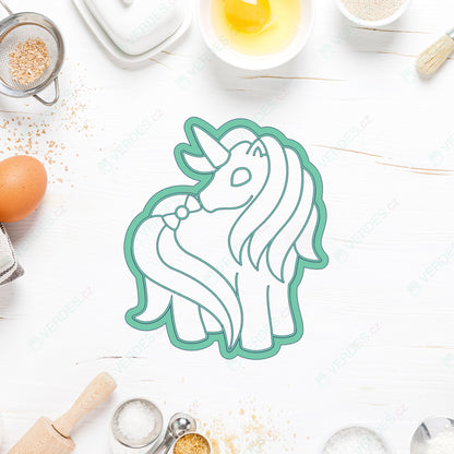 Unicorn cookie cutter