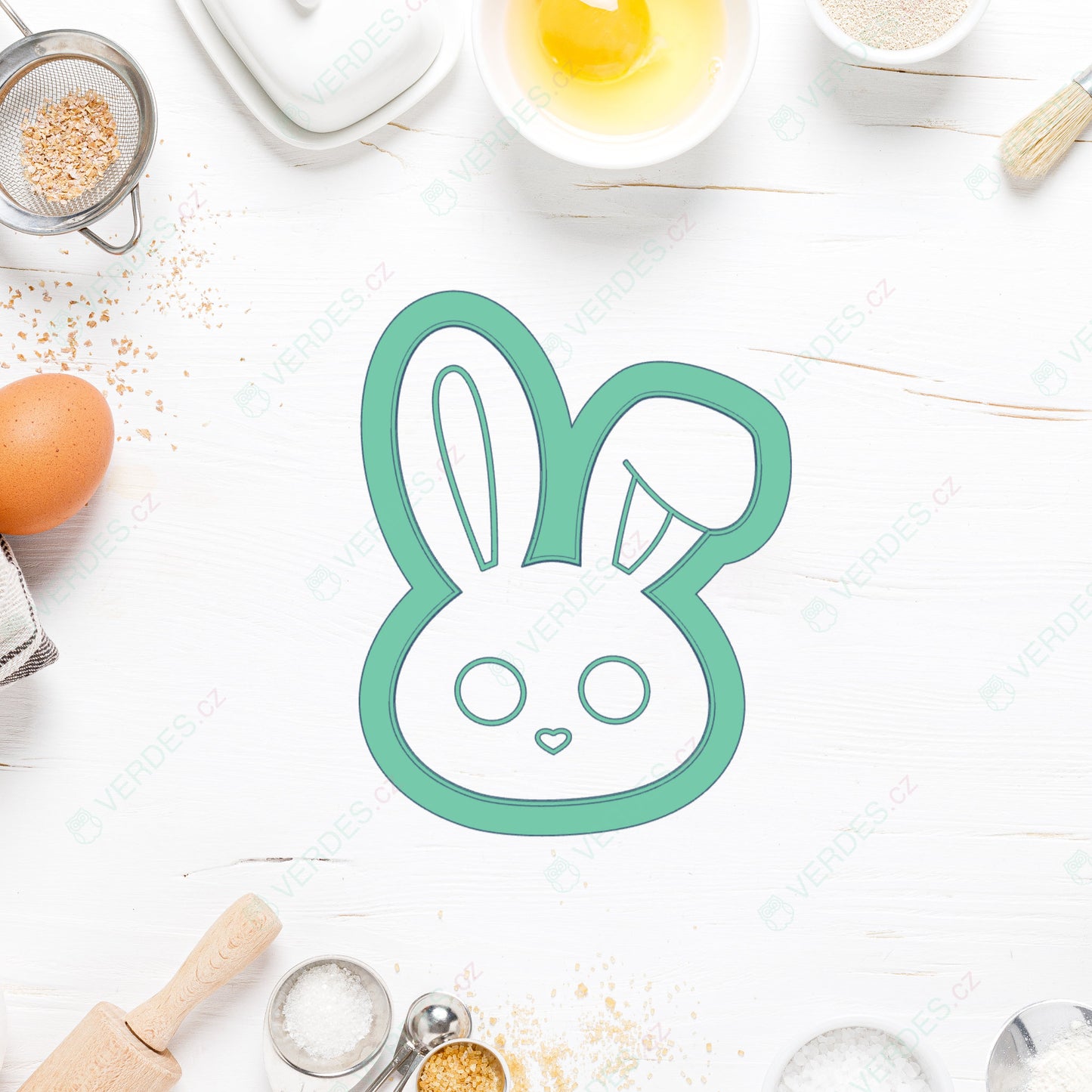 Cookie cutter Bunny 3