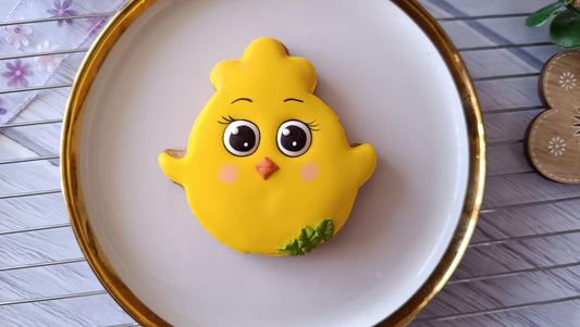 Cookie cutter Chick - a little girl in a shell