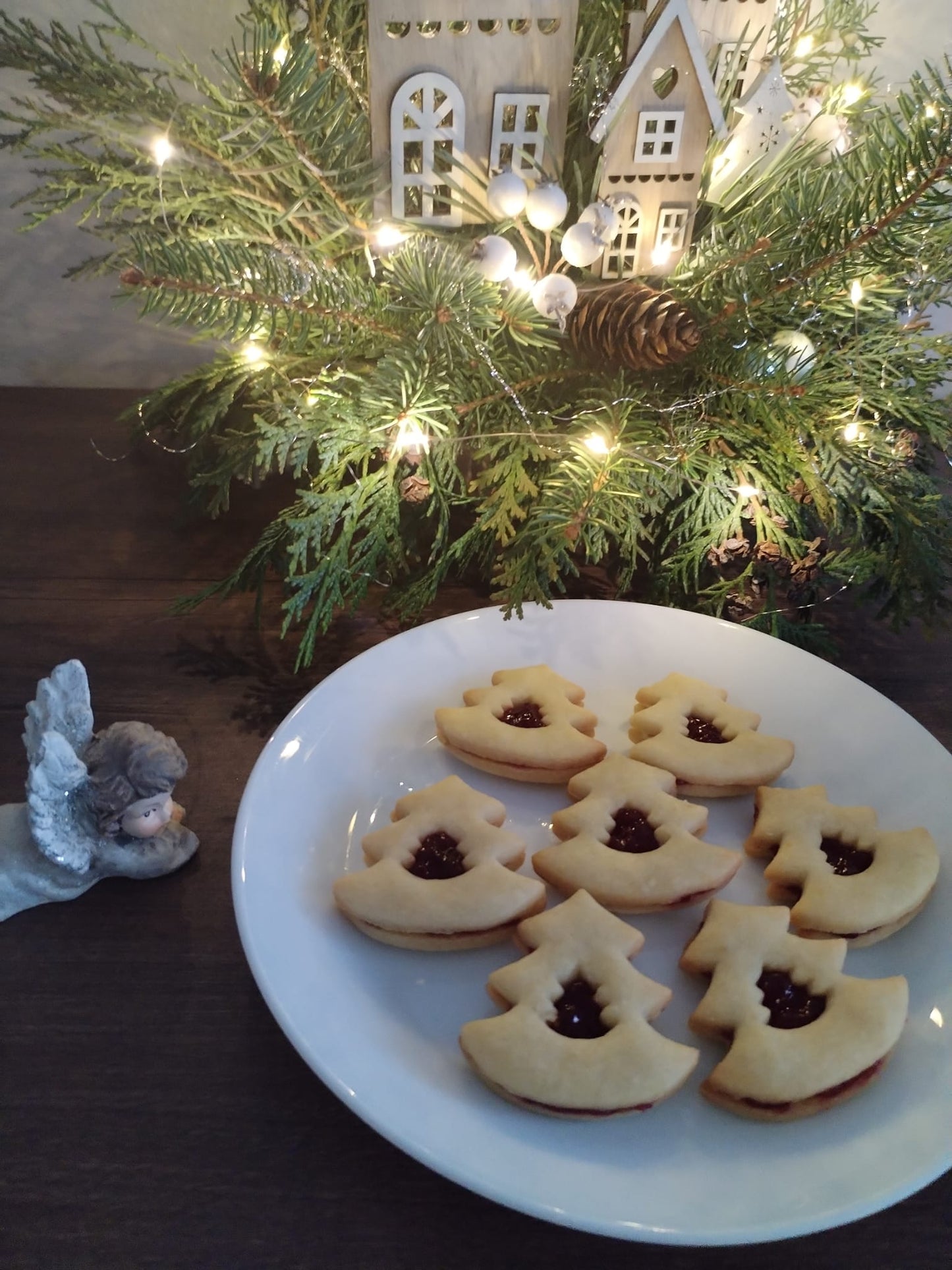 Vykrajovátko na linecké cukroví - Stromeček