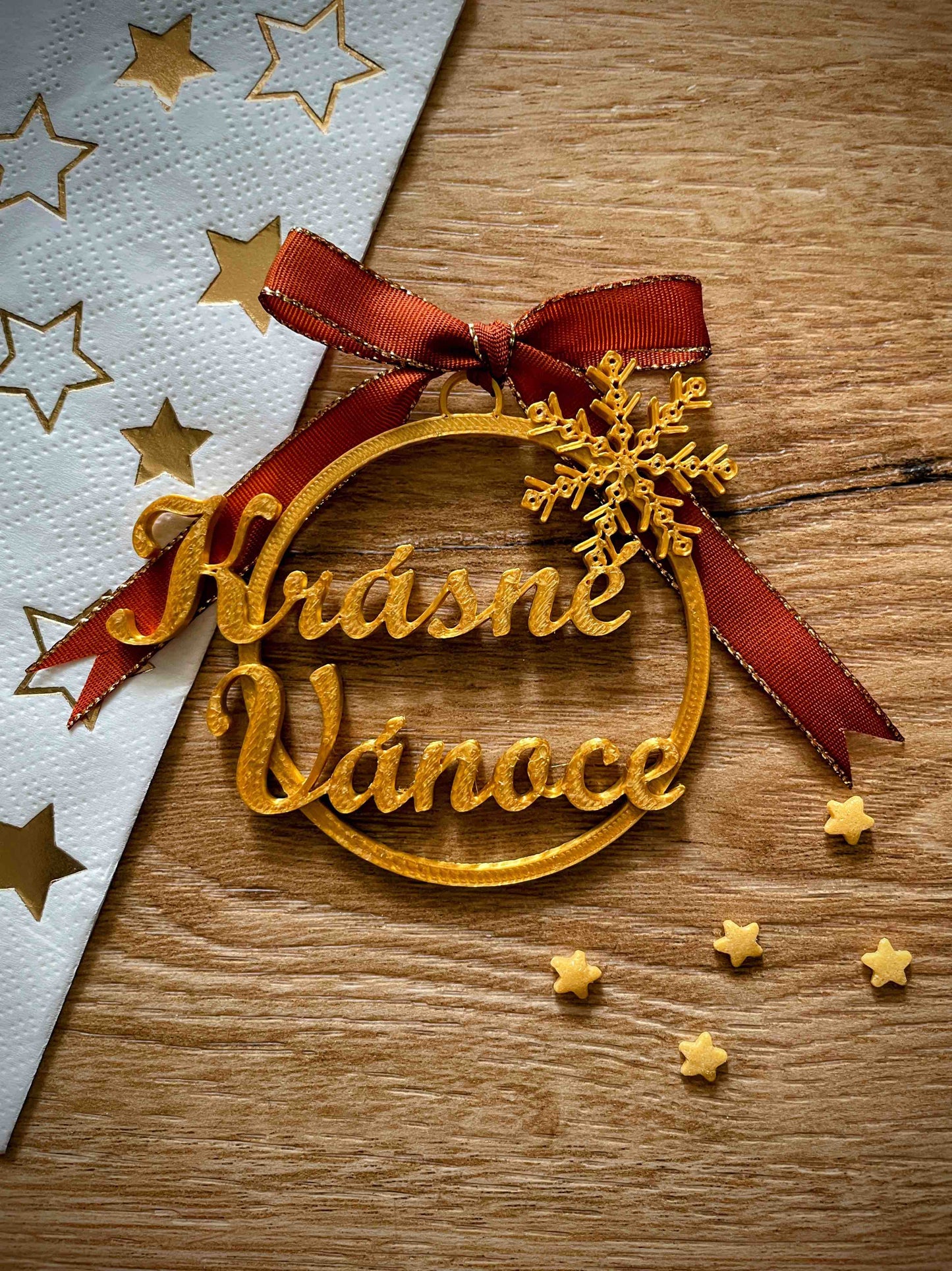 Weihnachtsdekoration - Frohe Weihnachten