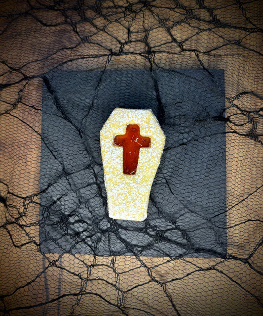 Linzer cookie cutter - Coffin
