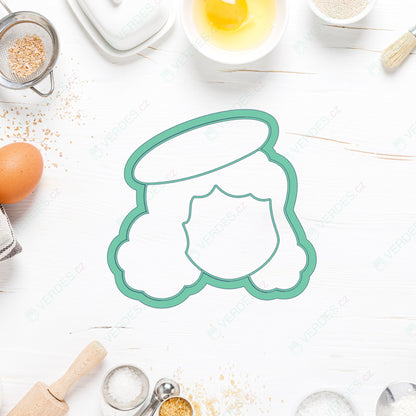 Vykrajovátko Anděl hlava 2