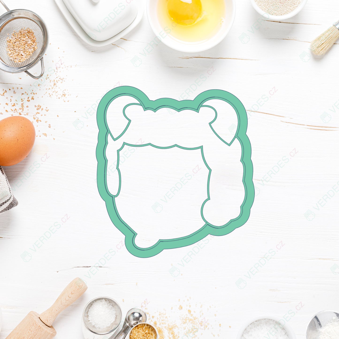 Weihnachtsmann-Ausstecher