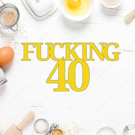 Zápich - FUCKING40 - Boční zápich