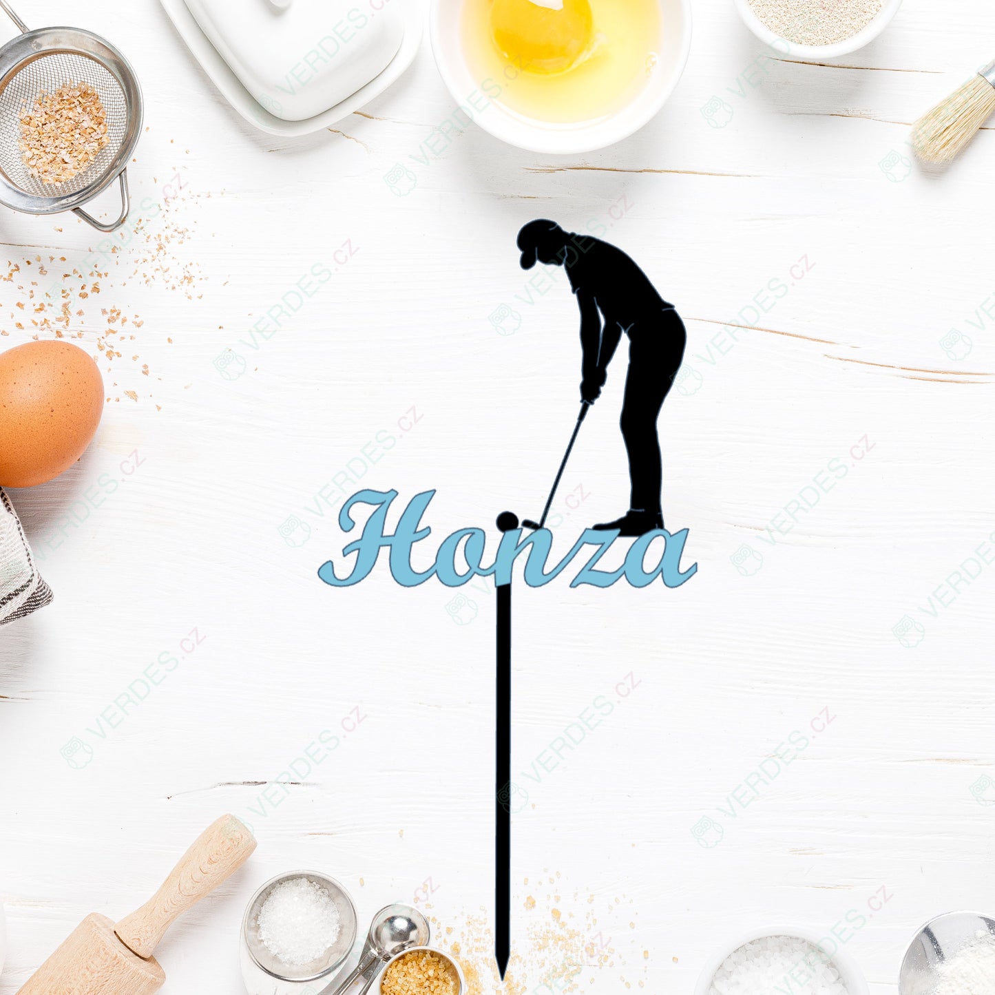 Kuchenstanze - Florballista mit individuellem Namen