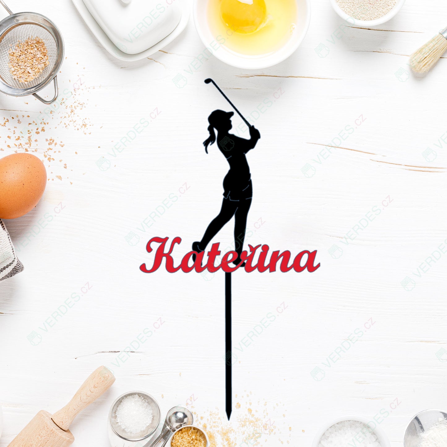 Kuchenstanze - Florballista mit individuellem Namen